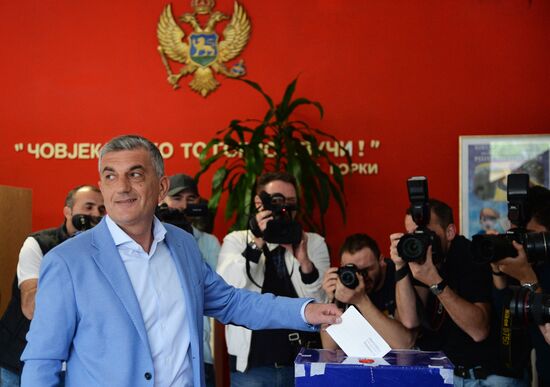 Presidential election in Montenegro