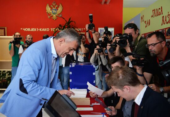Presidential election in Montenegro