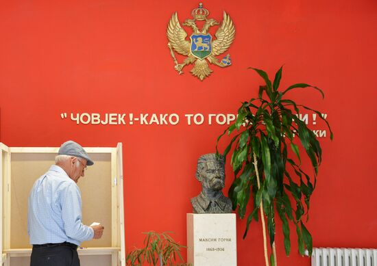 Presidential election in Montenegro