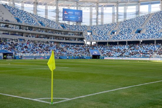 Football. First official match at Nizhny Novgorod Stadium