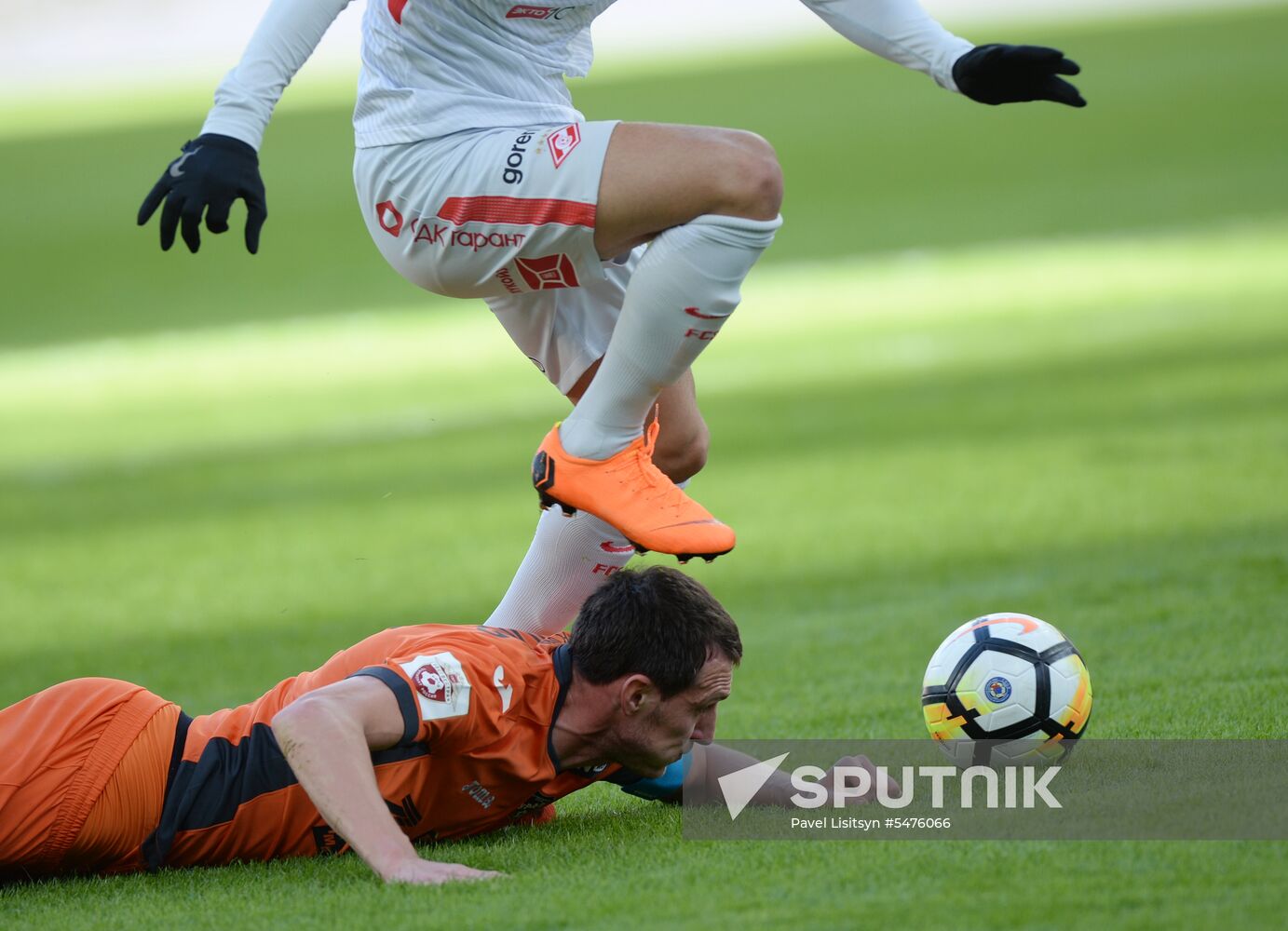 Football. Russian Football Premier League. Ural vs. Spartak