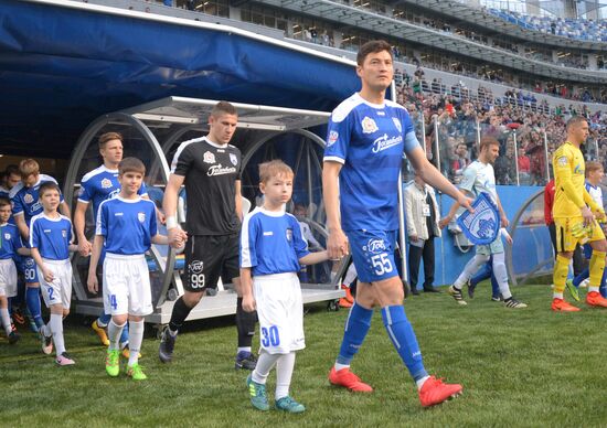 Football. First official match at Nizhny Novgorod Stadium