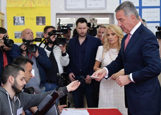 Presidential election in Montenegro
