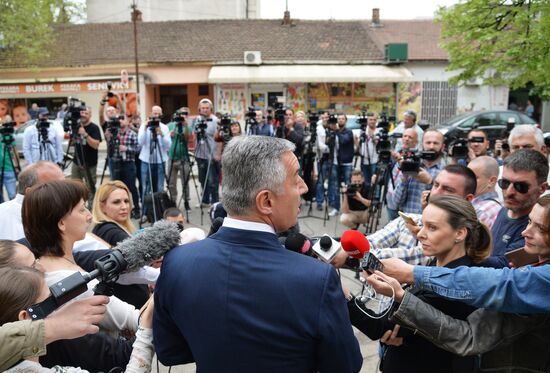 Presidential election in Montenegro