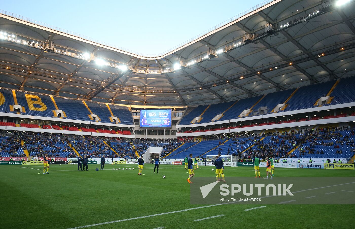 Football. Russian Football Premier League. Rostov vs. SKA-Khabarovsk