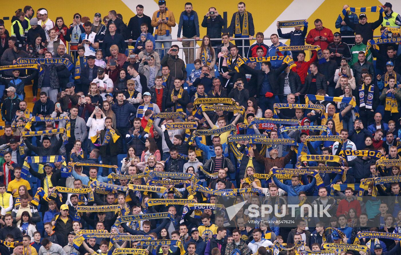 Football. Russian Football Premier League. Rostov vs. SKA-Khabarovsk