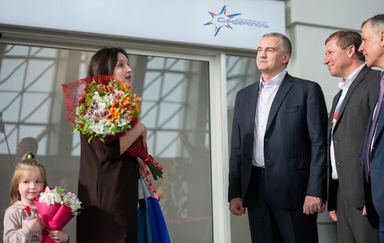 New airport terminal opens in Simferopol