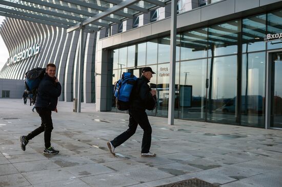 New airport terminal opens in Simferopol