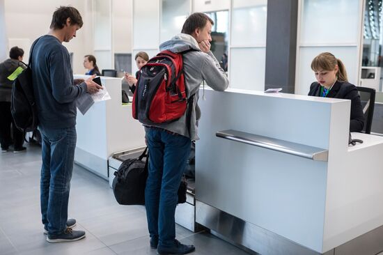 New airport terminal opens in Simferopol