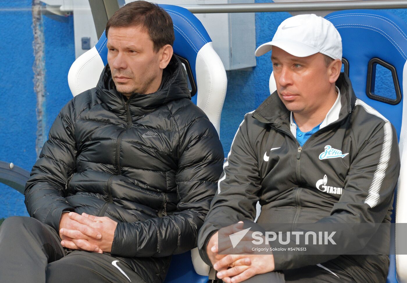Football. First official match at Nizhny Novgorod Stadium