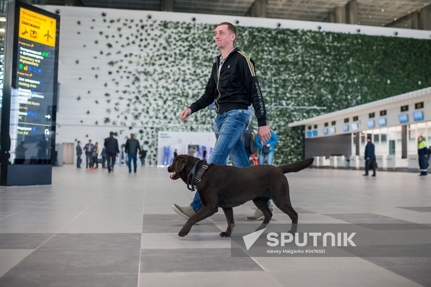 New airport terminal opens in Simferopol