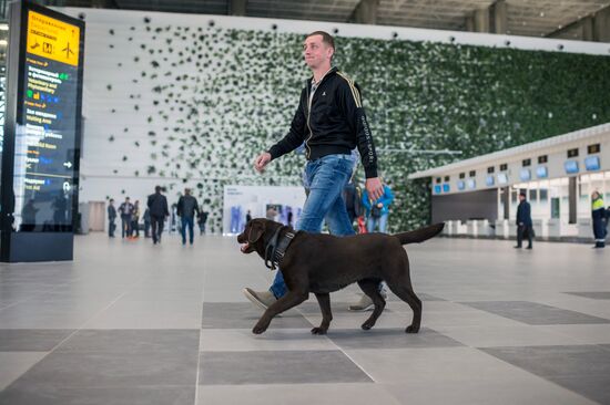 New airport terminal opens in Simferopol