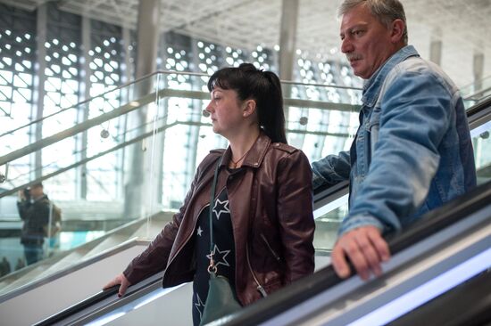 New airport terminal opens in Simferopol