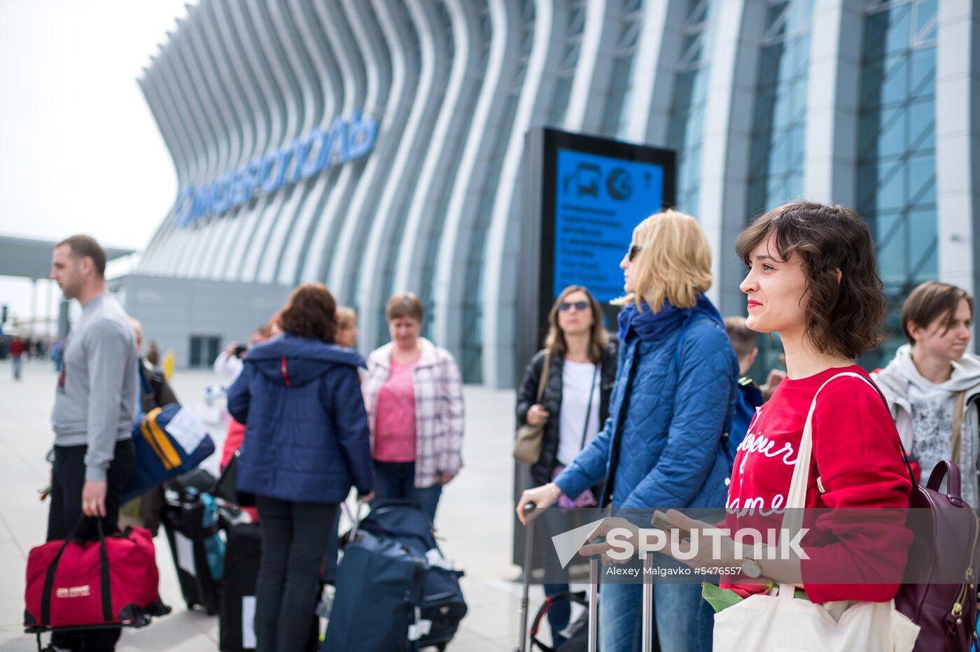 New airport terminal opens in Simferopol