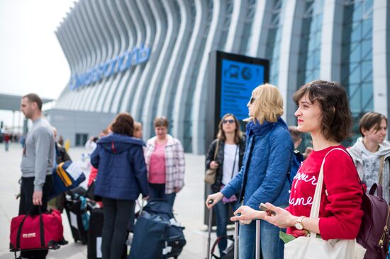 New airport terminal opens in Simferopol
