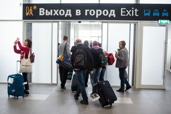 New airport terminal opens in Simferopol