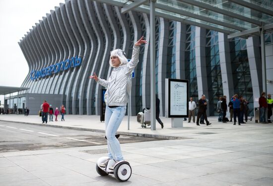 New airport terminal opens in Simferopol