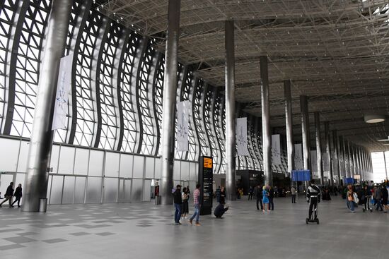 New airport terminal opens in Simferopol