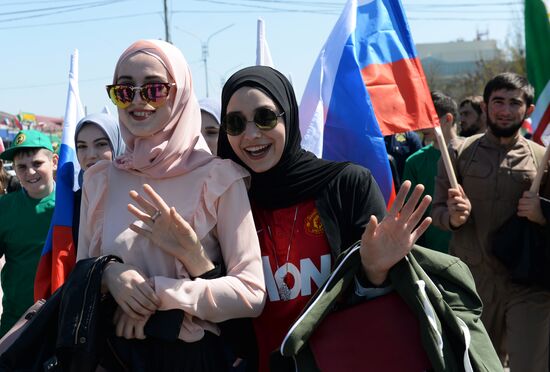 Peace Day in Chechen Republic