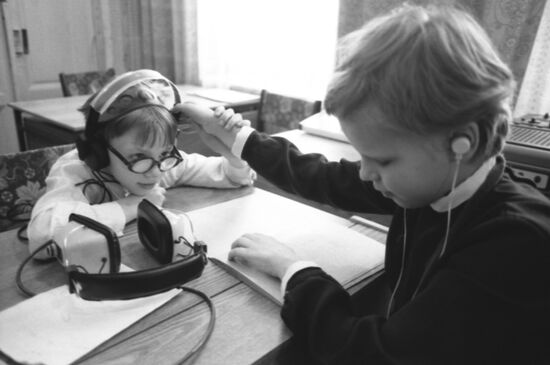 Zagorsk children's home for eyesight, hearing, speech impaired