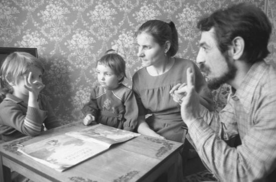 Zagorsk childeren's home for eyesight, hearing and speech impaired