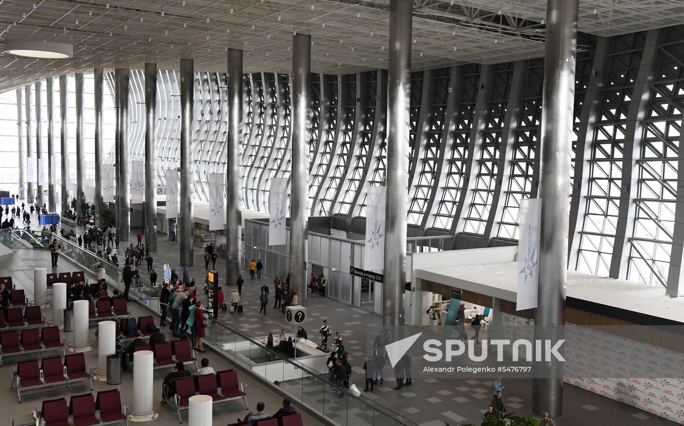 New airport terminal opens in Simferopol