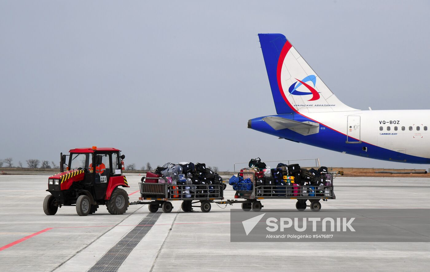 New airport terminal opens in Simferopol