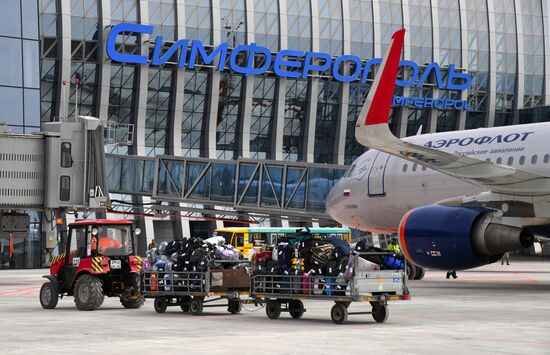 New airport terminal opens in Simferopol