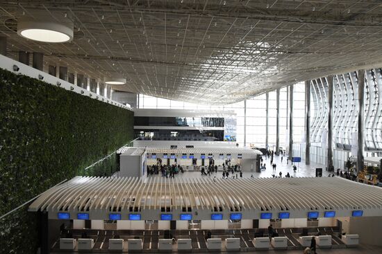 New airport terminal opens in Simferopol