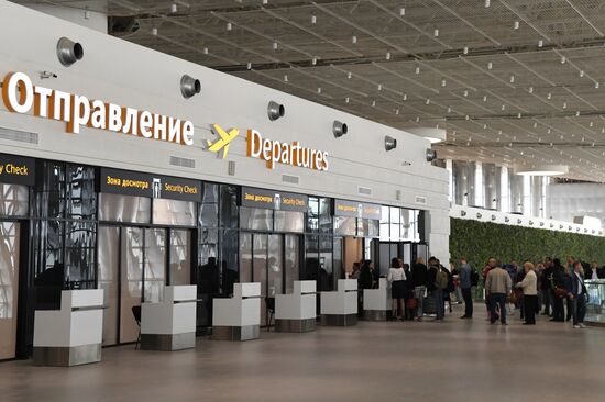 New airport terminal opens in Simferopol
