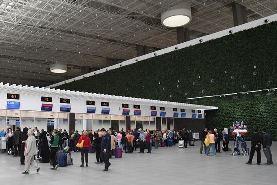 New airport terminal opens in Simferopol