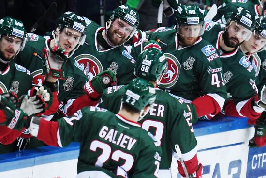 Ice hockey. Kontinental Hockey League. Ak Bars vs. CSKA