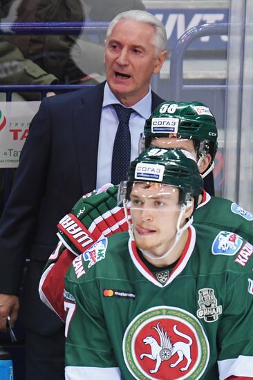 Ice hockey. Kontinental Hockey League. Ak Bars vs. CSKA