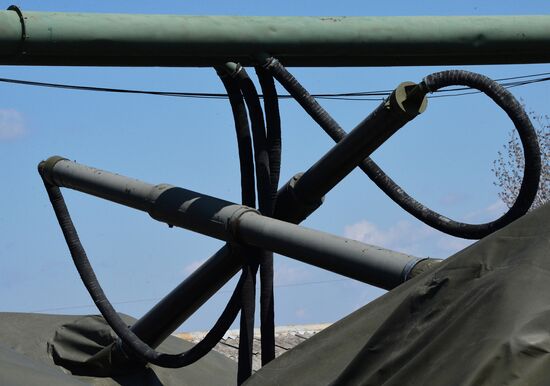 Central storage base for armored vehicles in Primorye
