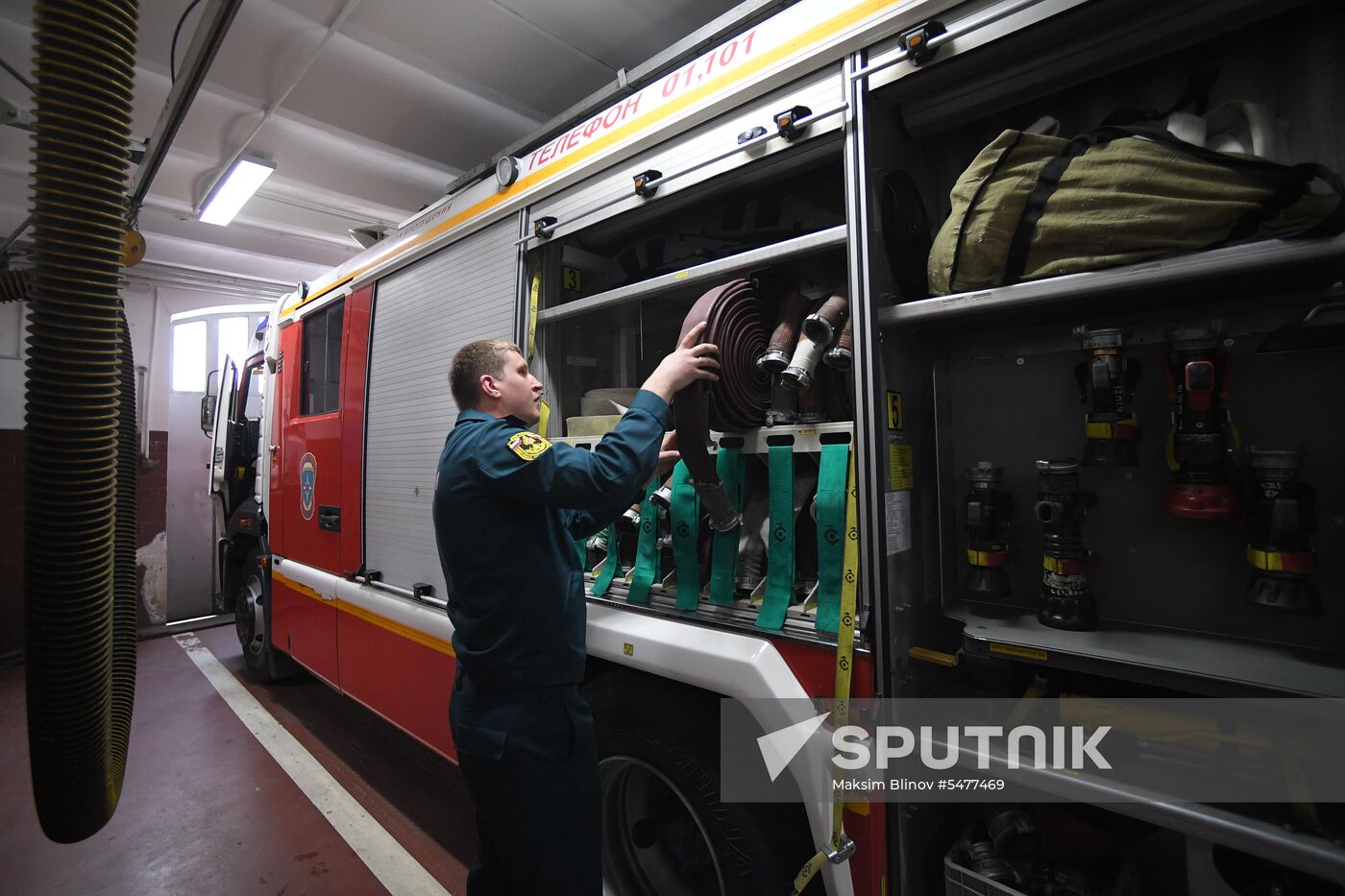 Fire Station No.12 in Sokolniki