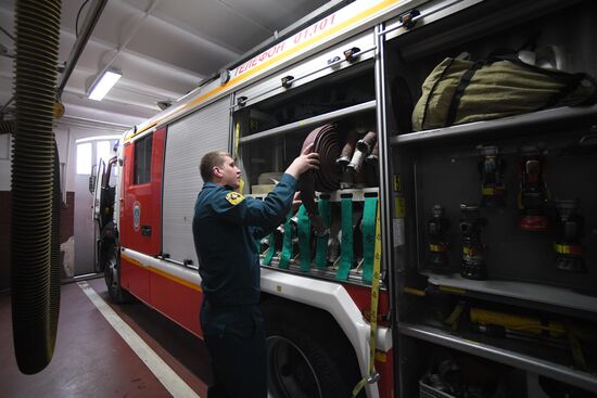 Fire Station No.12 in Sokolniki