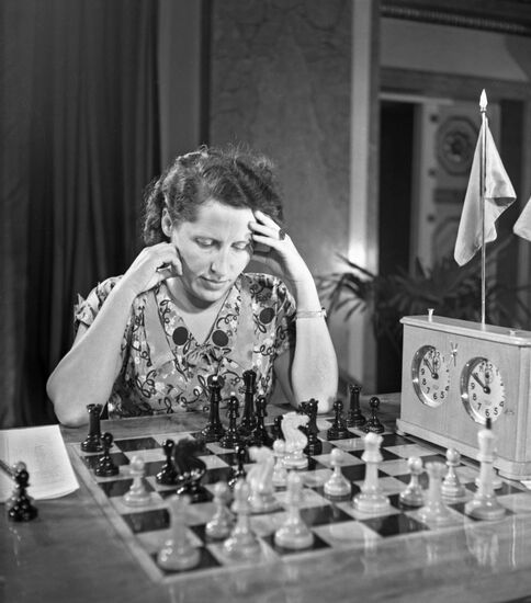 Chess player Yelizaveta Bykova