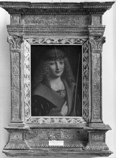 Portrait of a Boy as Saint Sebastian painting