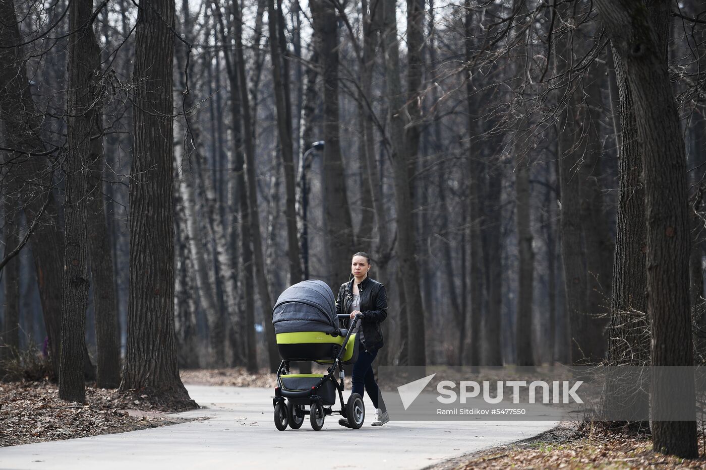 Spring in Moscow