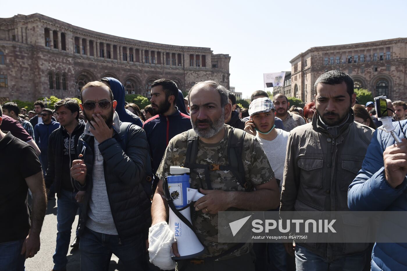 Protests surge in Yerevan