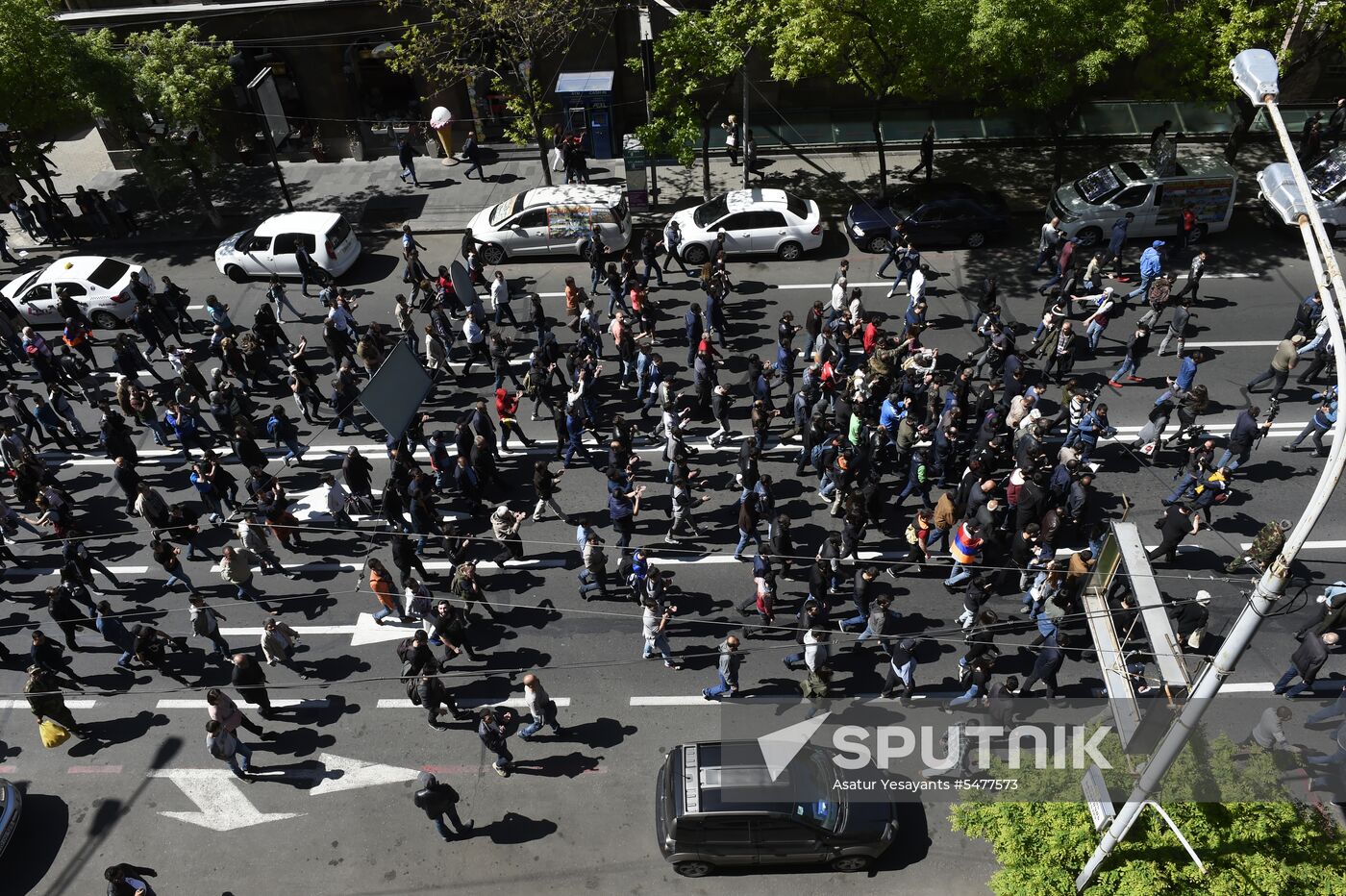 Protests surge in Yerevan