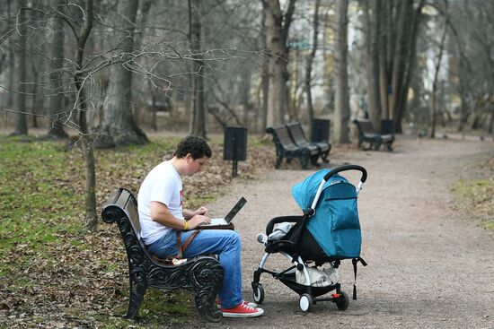 Spring in Moscow