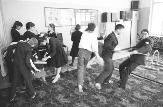 Zagorsk children's home for eyesight, hearing, speech impaired