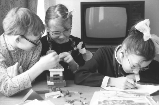Zagorsk children's home for eyesight, hearing, speech impaired