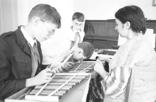 Zagorsk children's home for eyesight, hearing, speech impaired