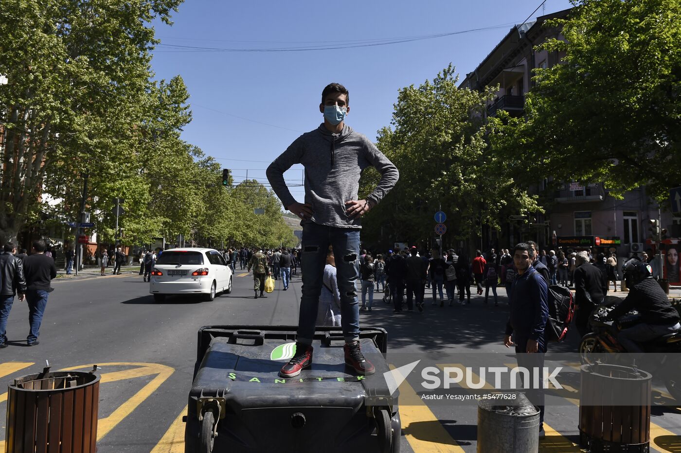 Protests surge in Yerevan