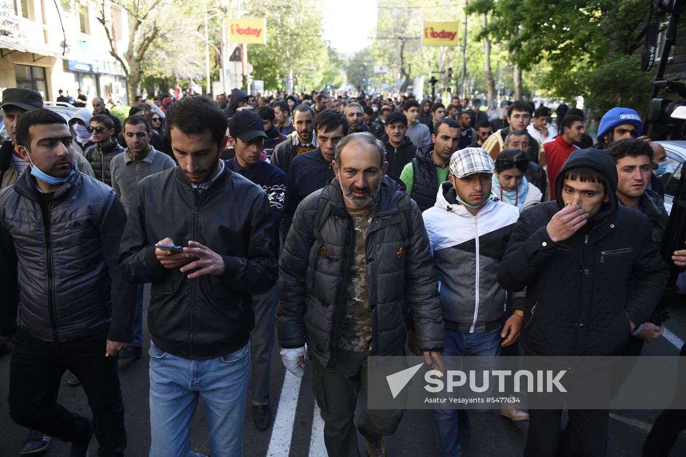 Protests surge in Yerevan