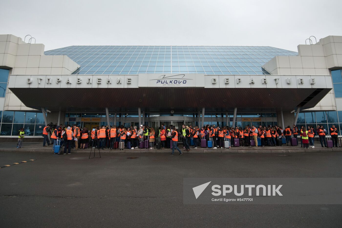 Temporary airport terminal for 2018 FIFA World Cup tested in St. Petersburg