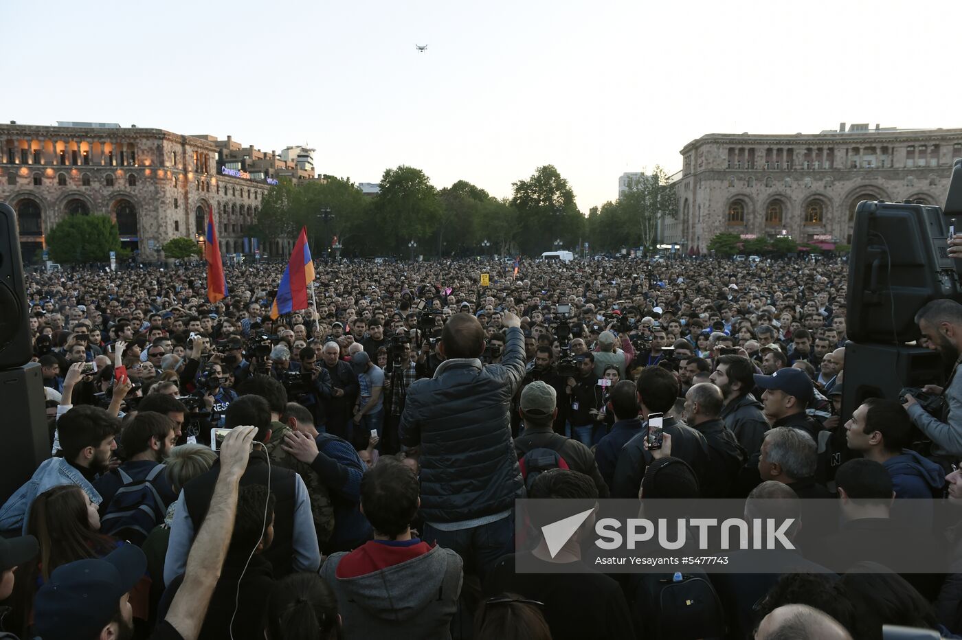 Protests surge in Yerevan