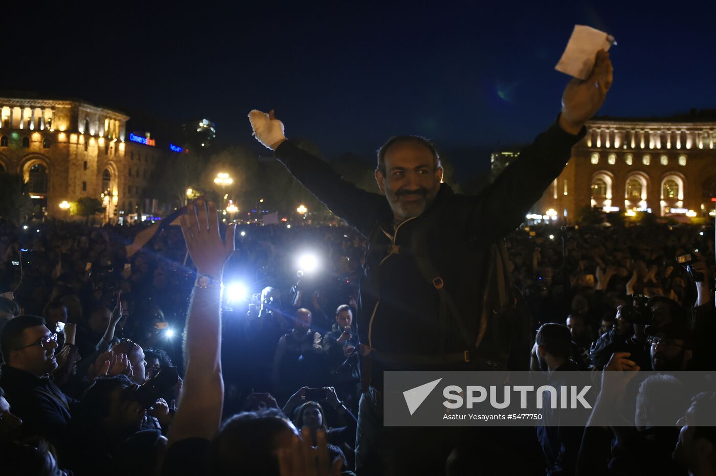 Protests surge in Yerevan